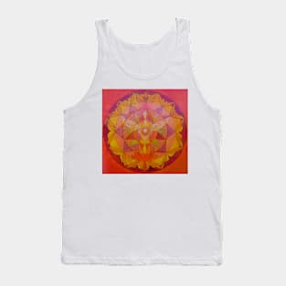 Sacral chakra angel free-hand mandala Tank Top